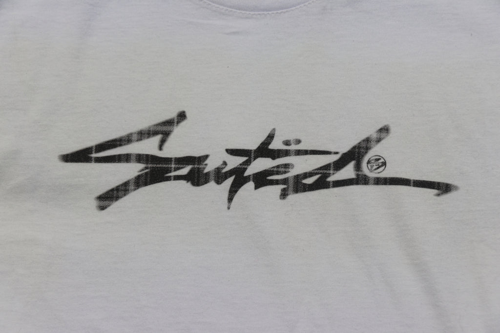 Plaid-Tek Tee (White)