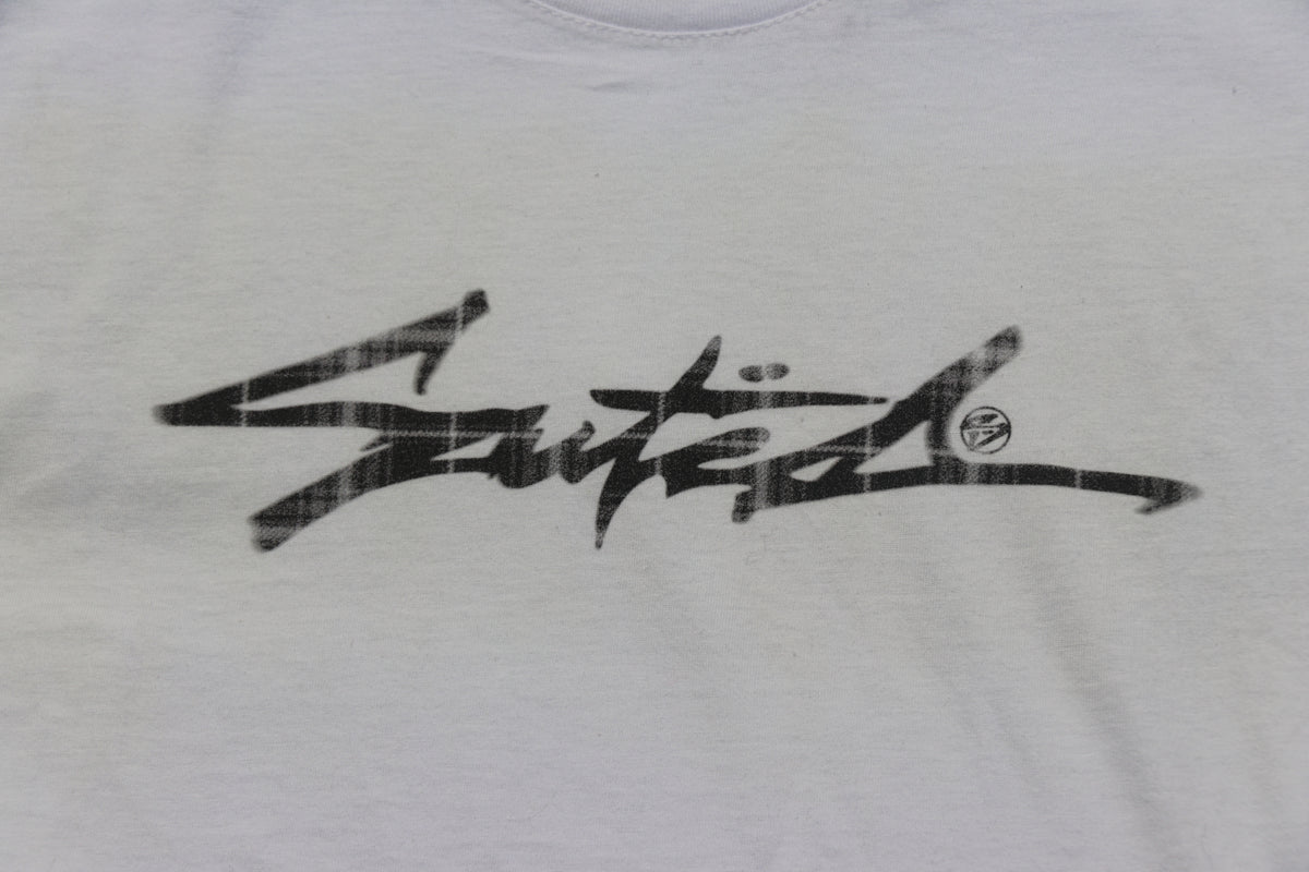 Plaid-Tek Tee (White)